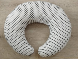 Szürke pötty- Ergonomikus baba- mama párna termék főképe