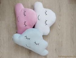 Felhő párna- Hímzett termék főképe