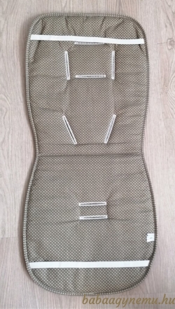 Bézs apró csillagos - Babakocsi betét képe