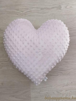 Rózsa minky- Szív párna termék főképe