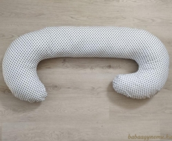 Szürke pötty- Ölelő párna termék főképe